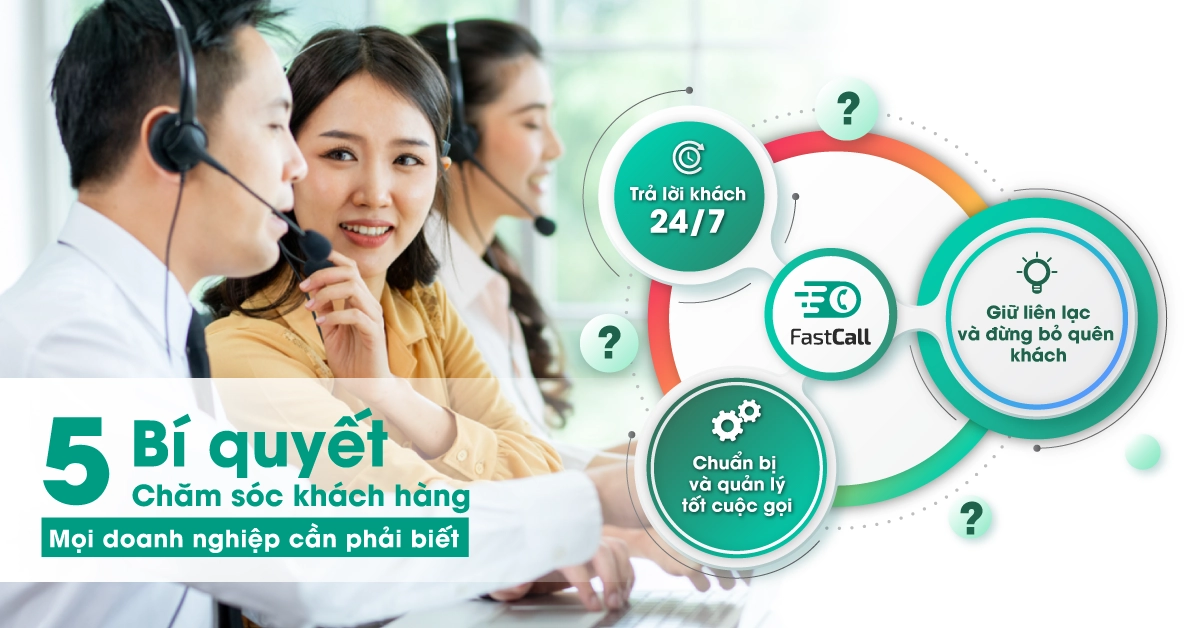 5 bí quyết chăm sóc khách hàng mọi doanh nghiệp cần phải biết